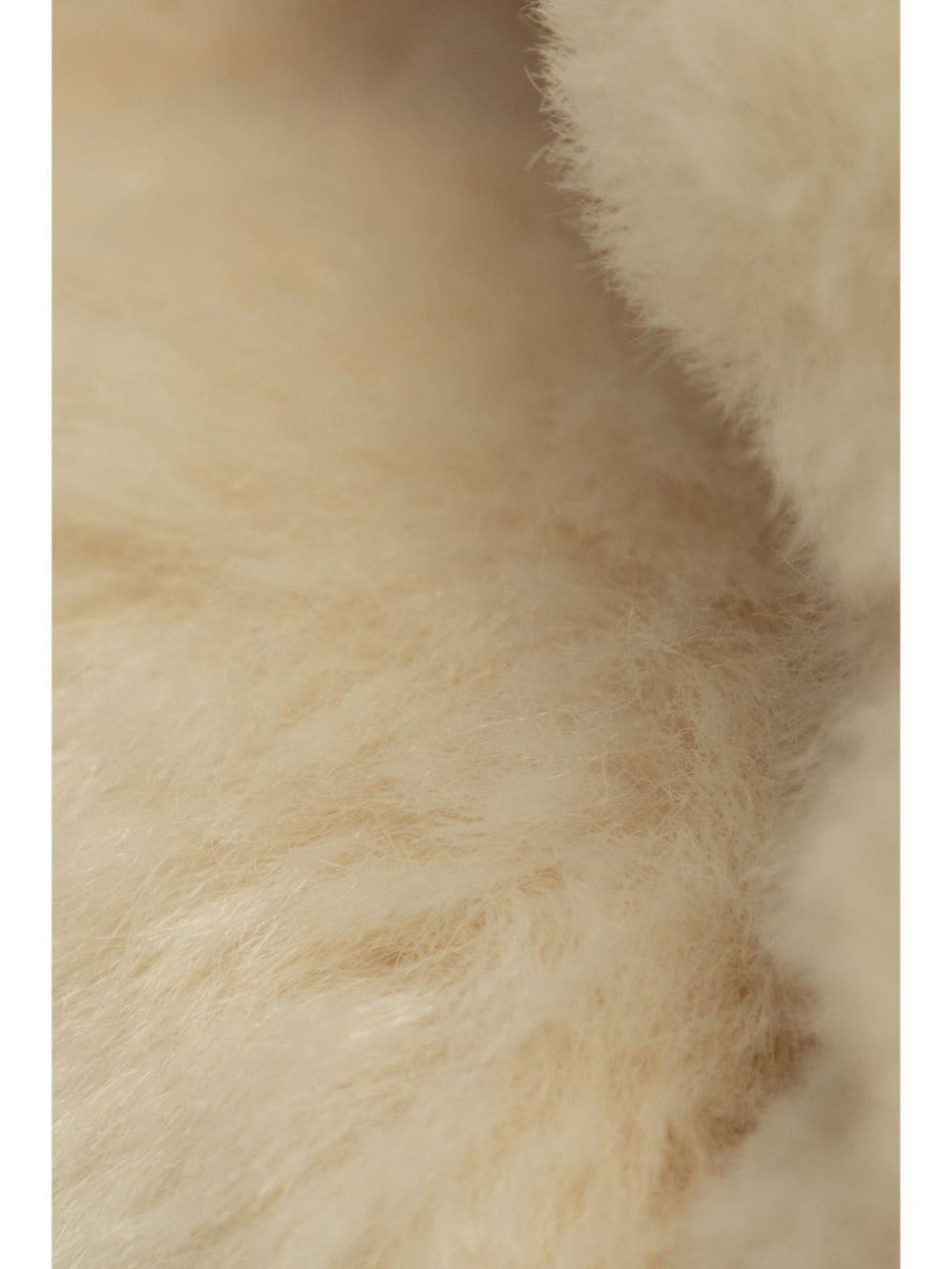 Gilet beige bambina