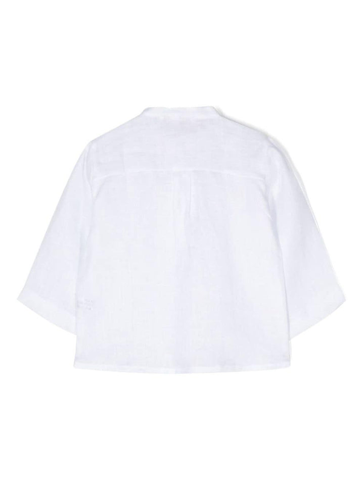 Camicia bianca neonato