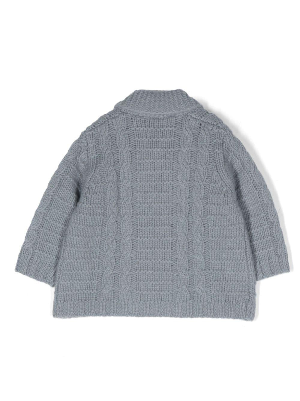 Cardigan blu neonato TX18091 40 TARTINE & CHOCOLAT 