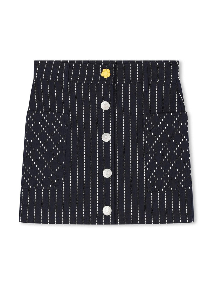 gonna blu bambina K60648 84A KENZO KIDS 