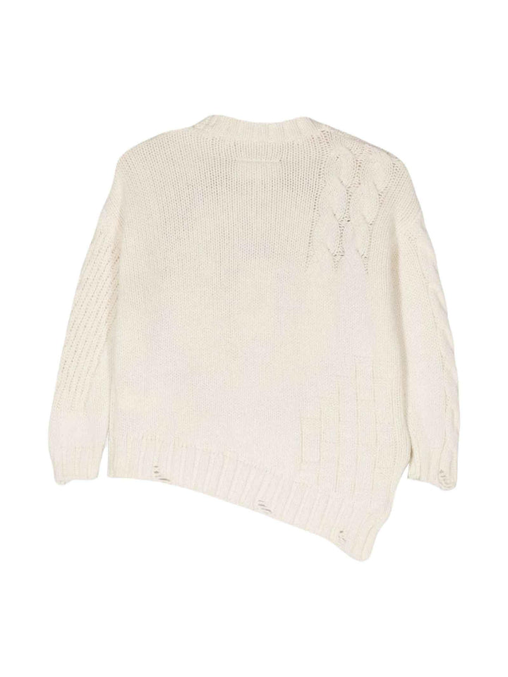 Maglione avorio unisex