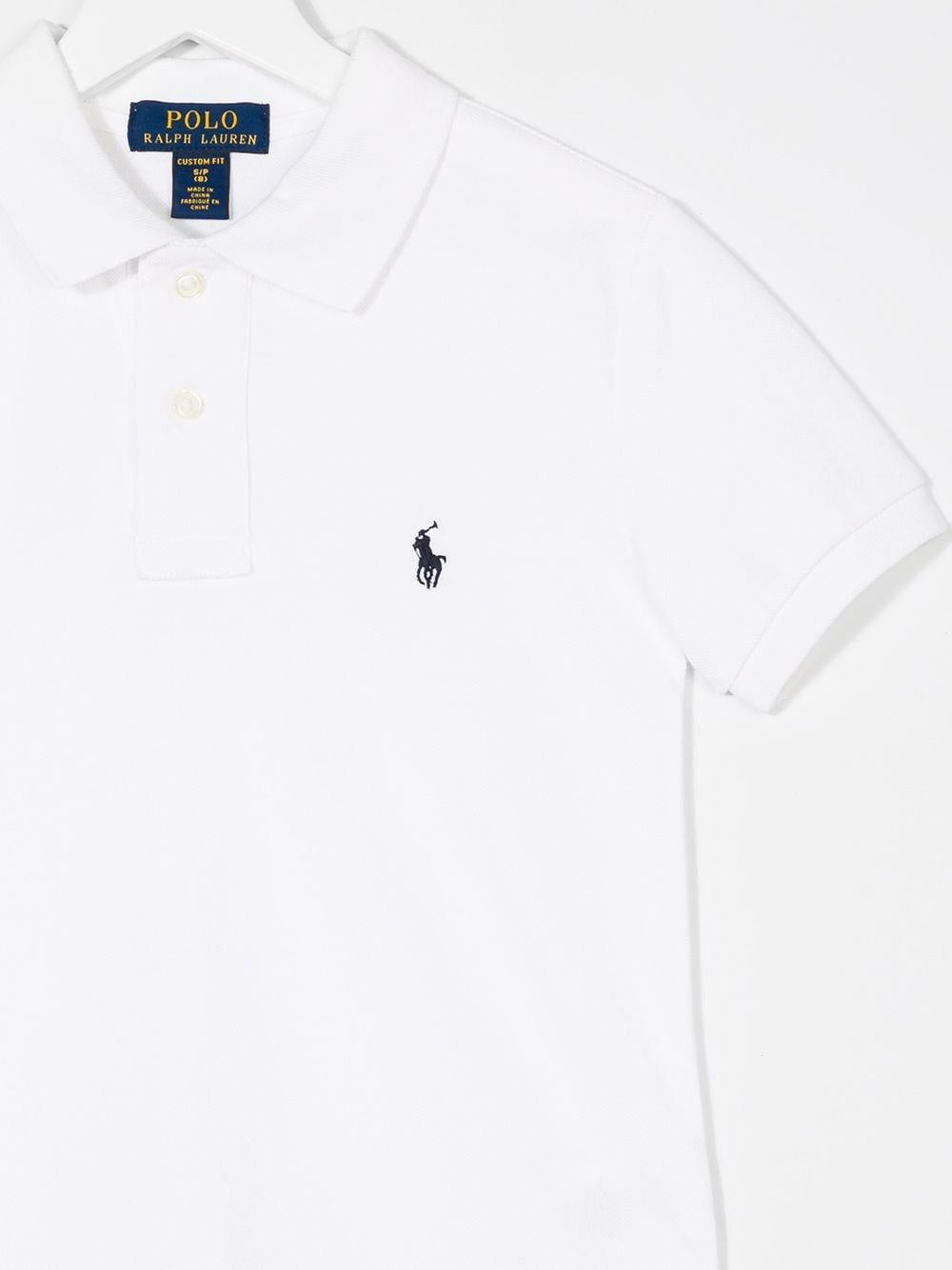 Polo bianca bambino