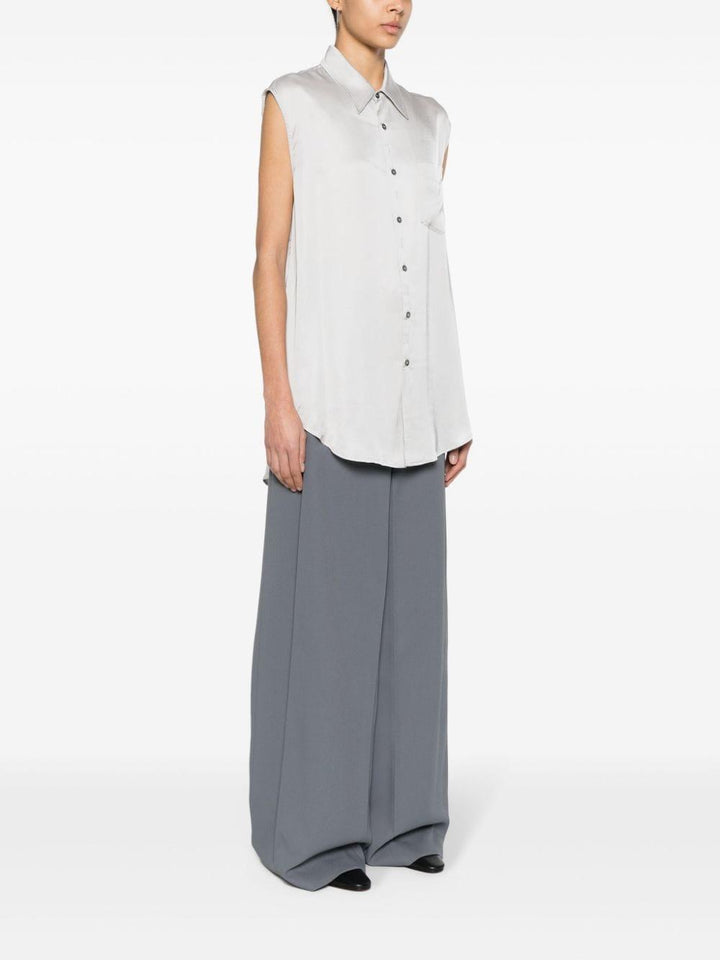 Camicia beige donna