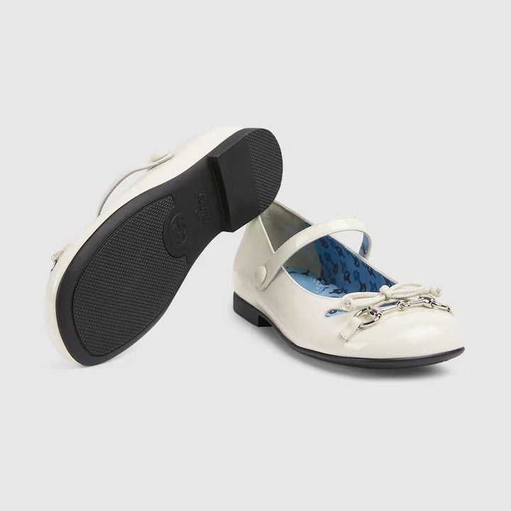 ballerina bianca bambina 812666AAEFO 9053 GUCCI KIDS 