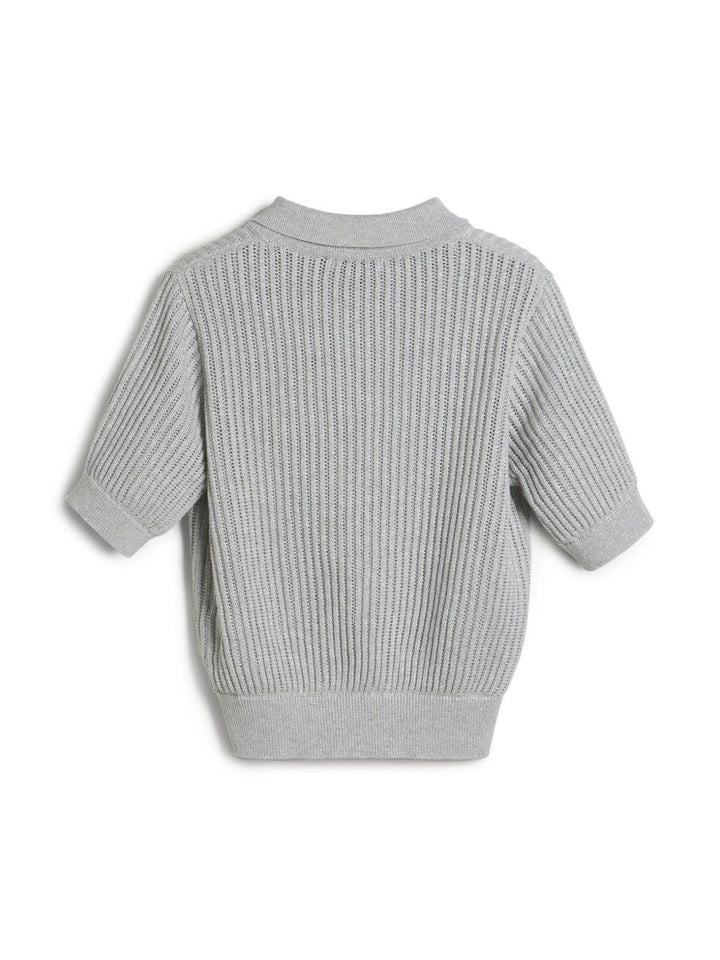 polo grigia bambina