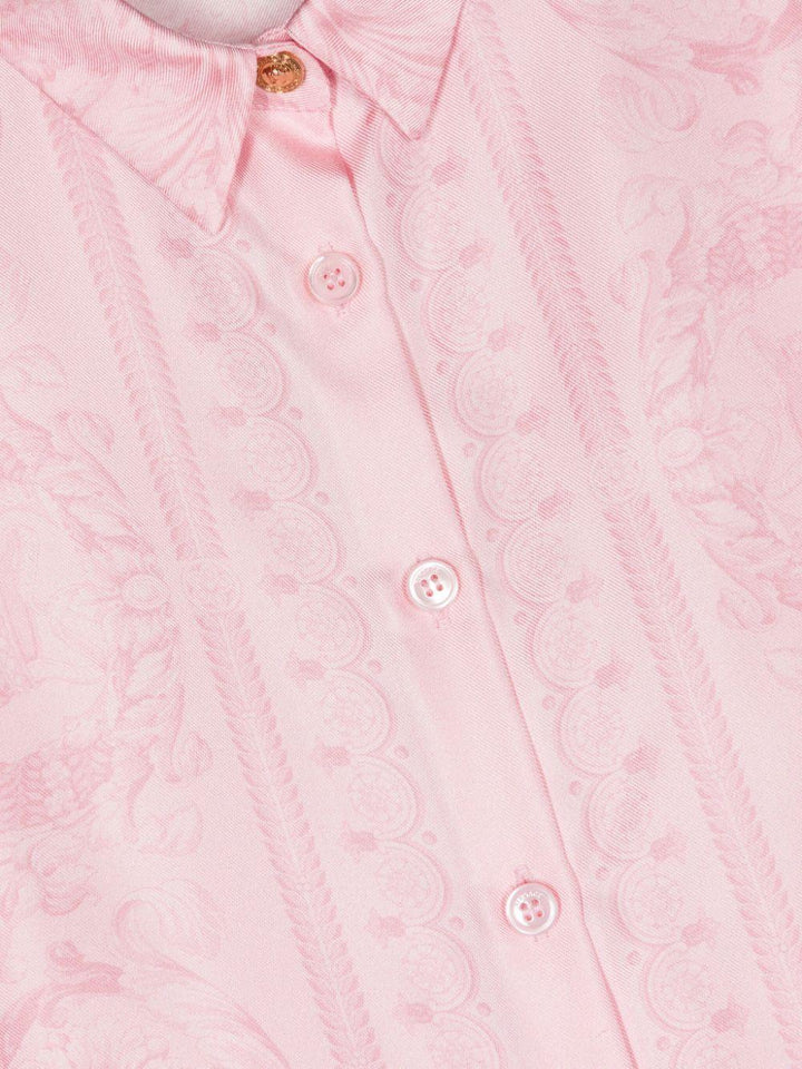 Camicia rosa bambina