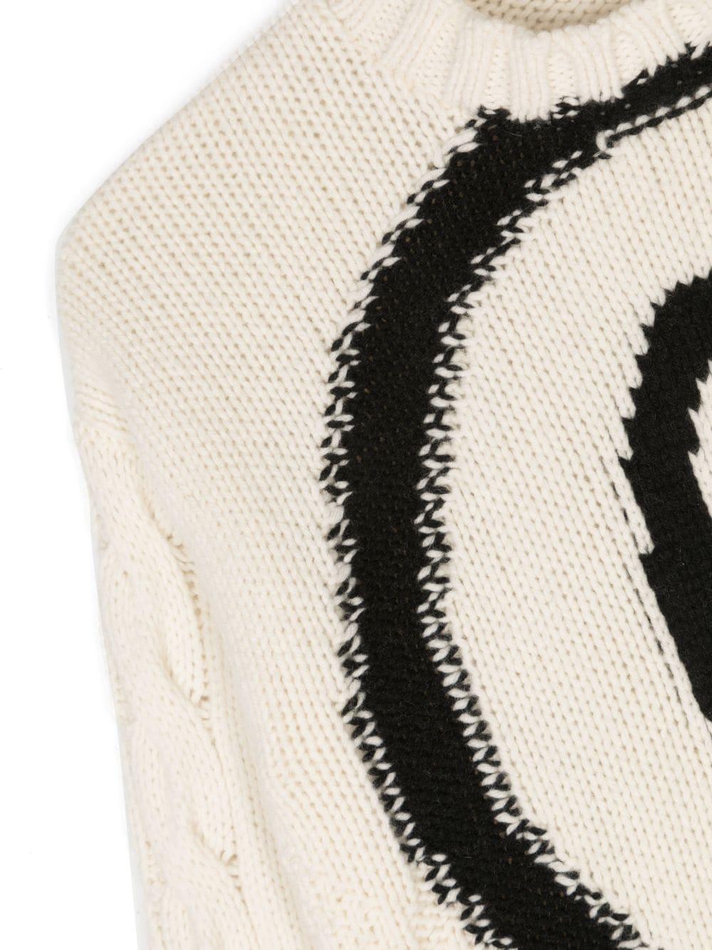 Maglione avorio unisex