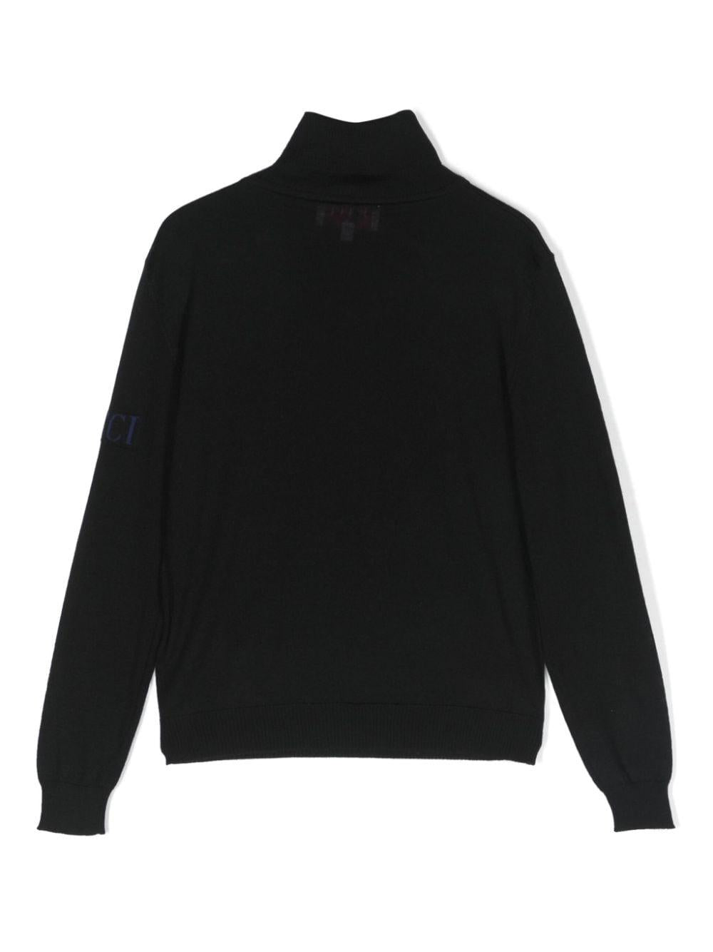 Maglione nero bambino