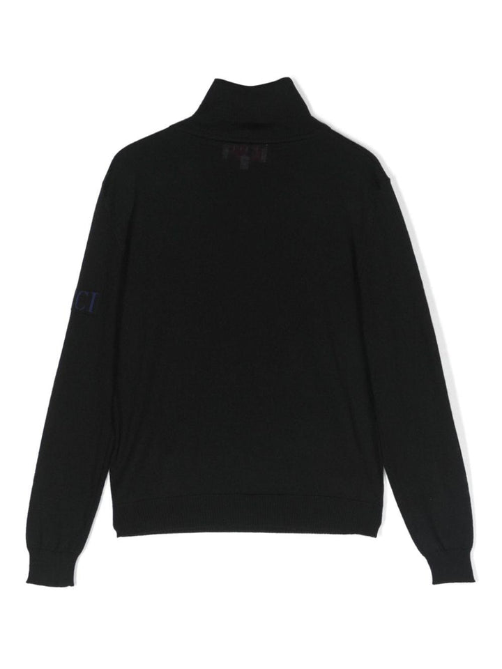 Maglione nero bambino