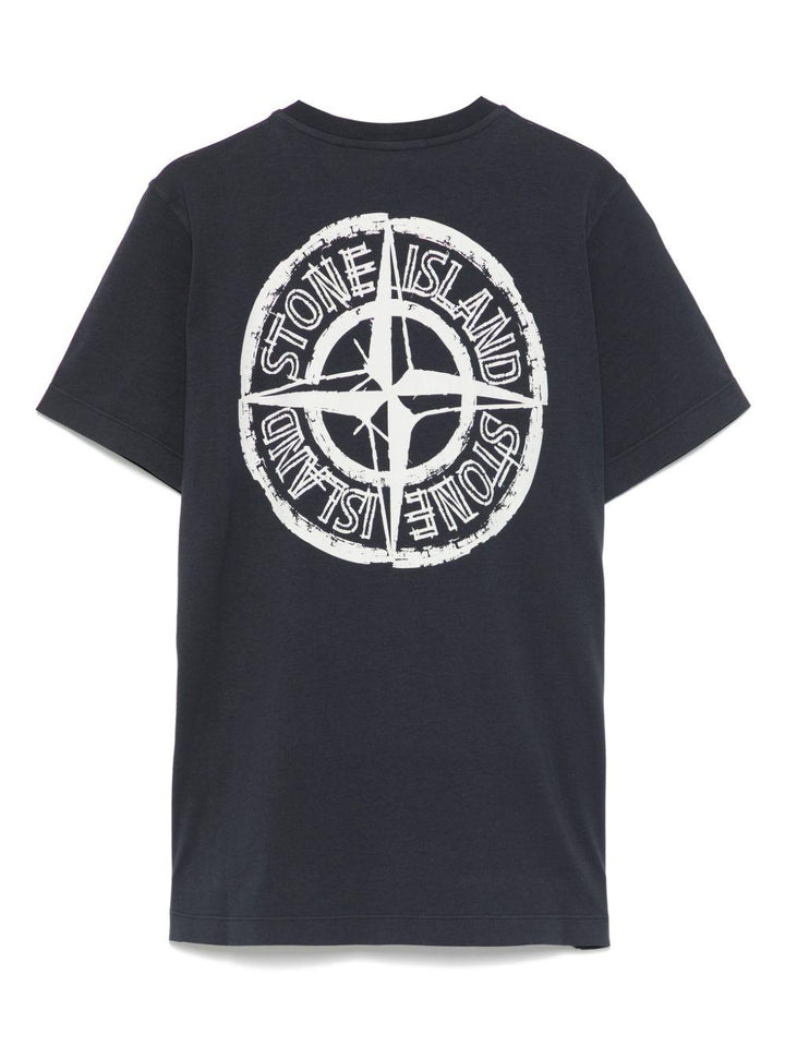 t-shirt blu bambino