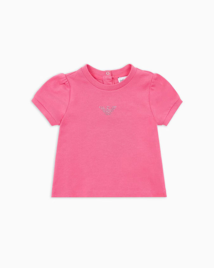 t-shirt fucsia neonata