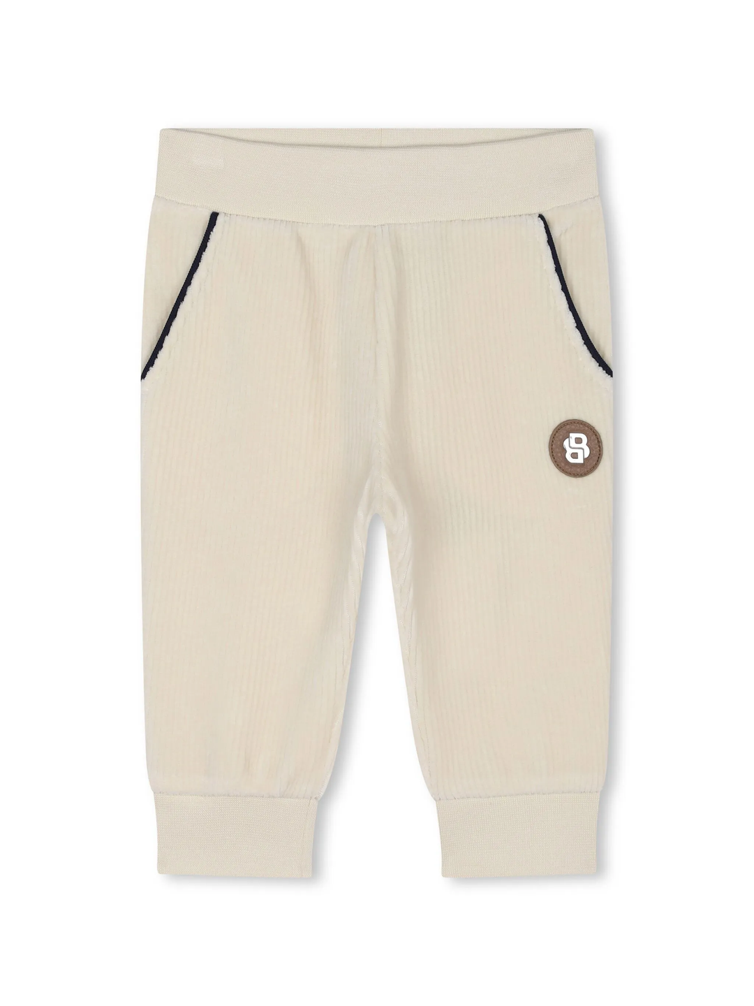 pantaloni panna neonato J51273 21C BOSS KIDS 