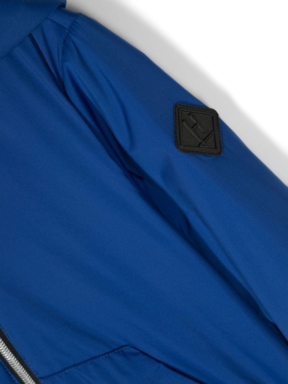 Bomber blu bambino