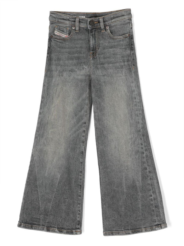Jeans grigio bambina