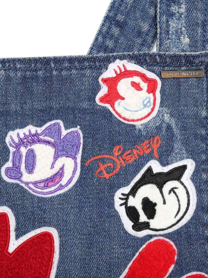 Salopette denim bambina