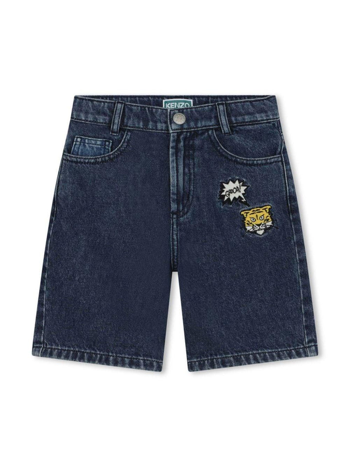 bermuda denim bambino K60313 Z04 KENZO KIDS 