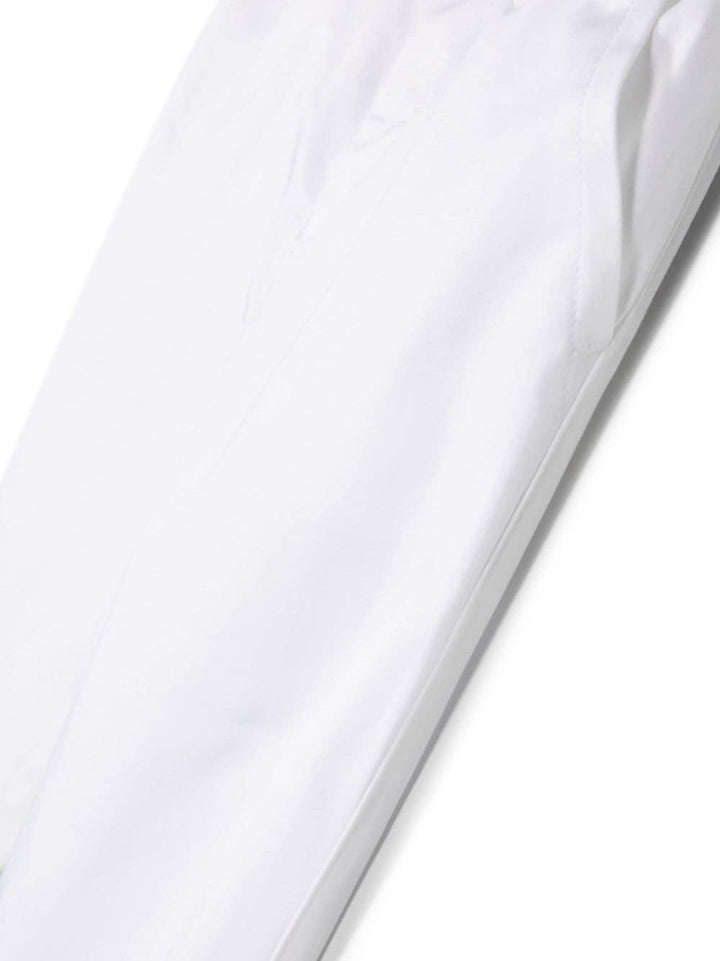 Pantaloni bianchi neonato