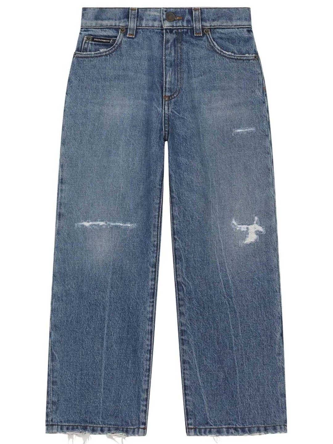 Jeans denim blu bambino