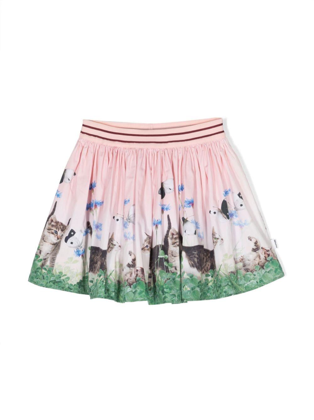 Gonna bambina multicolore