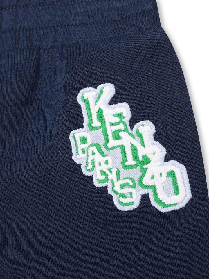 Pantalone blu navy neonato