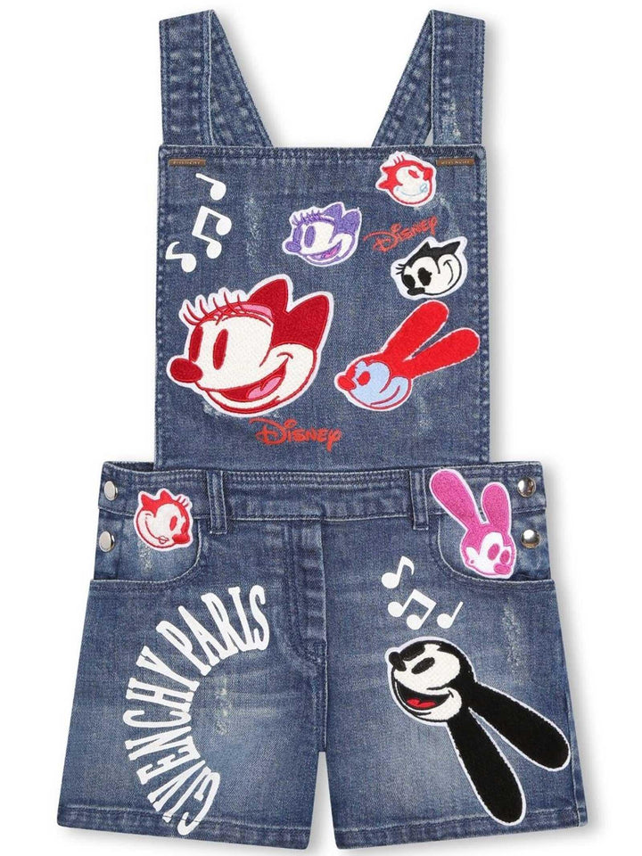 Salopette denim bambina