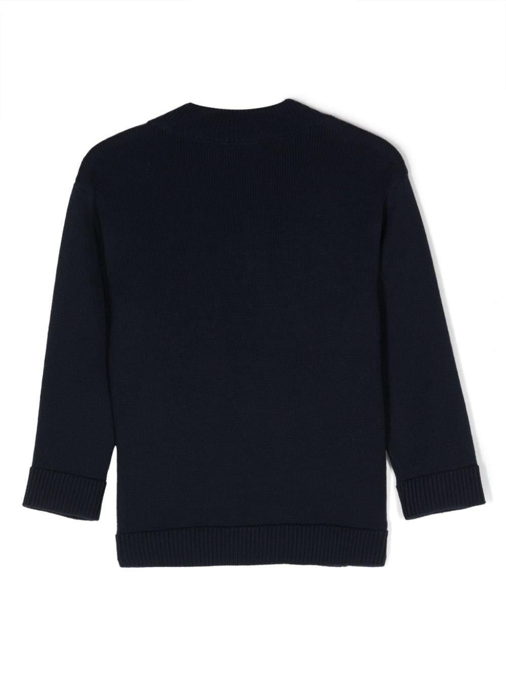 Maglione blu navy bambino