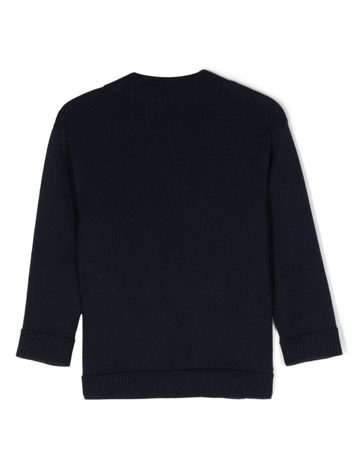 Maglione blu navy bambino