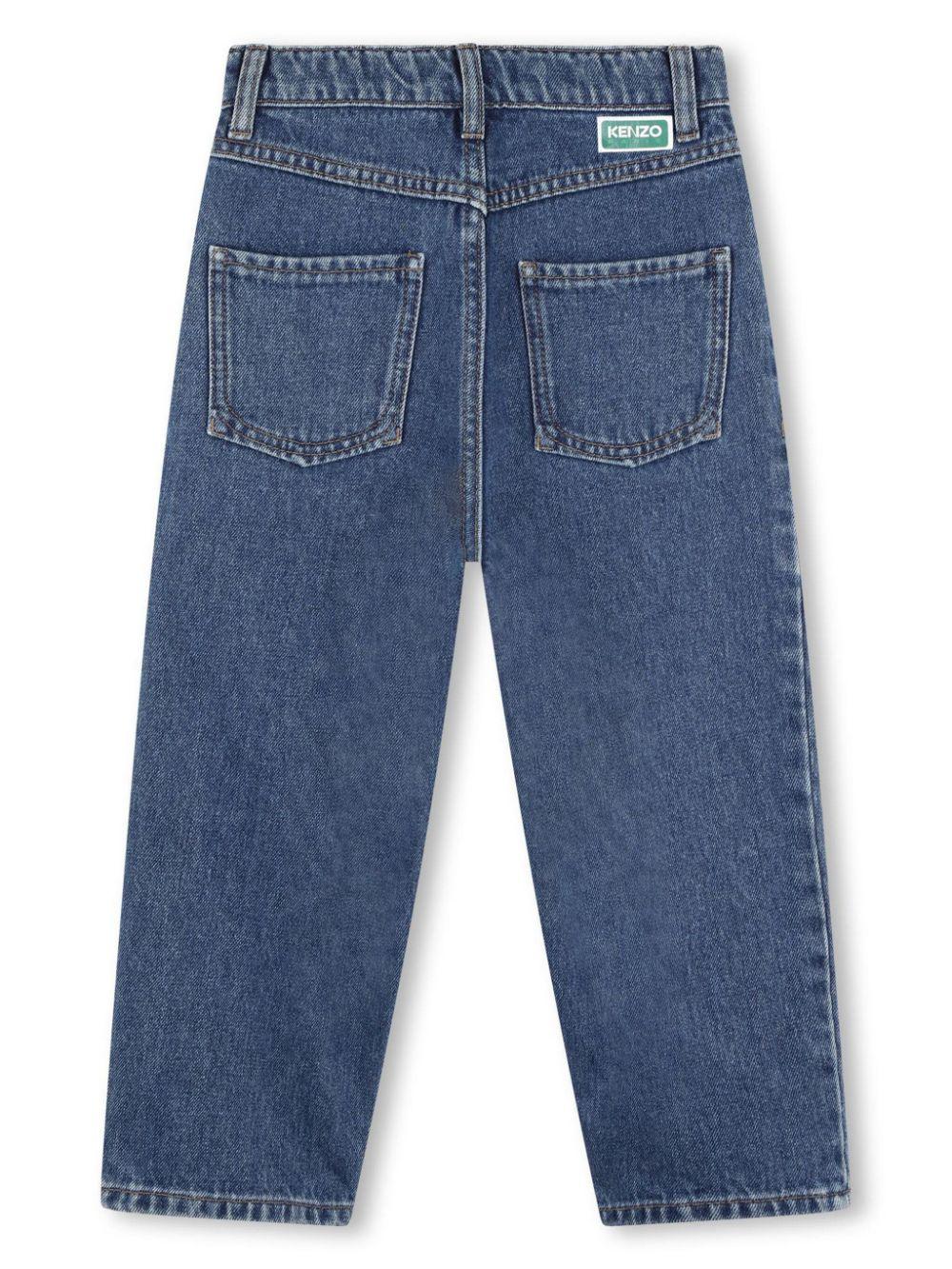 Jeans blu bambina
