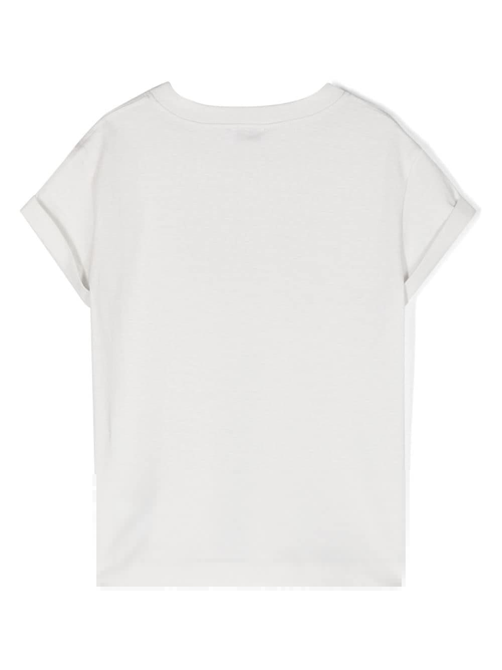 T-shirt bianca bambina