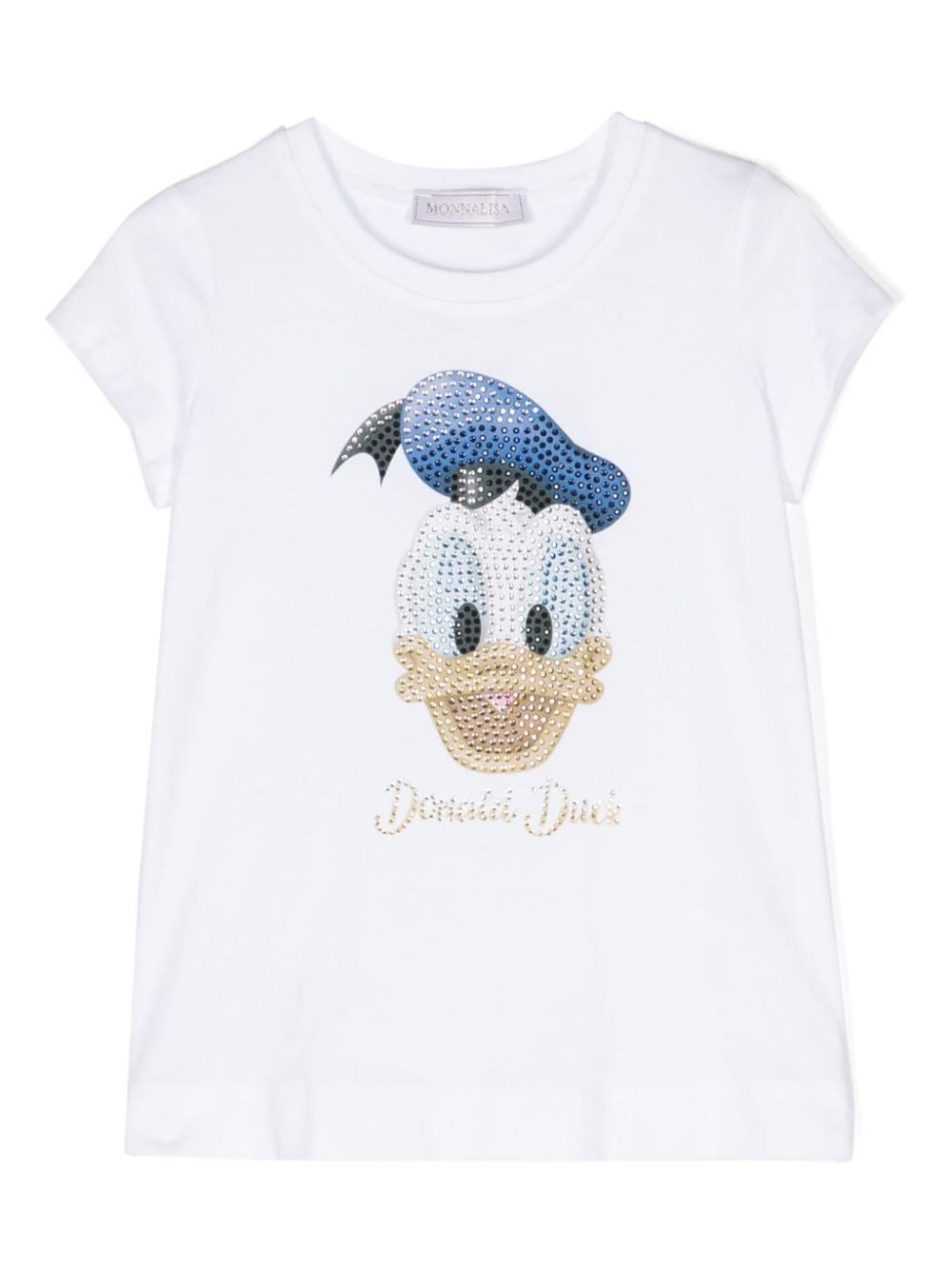 T-shirt bianca bambina