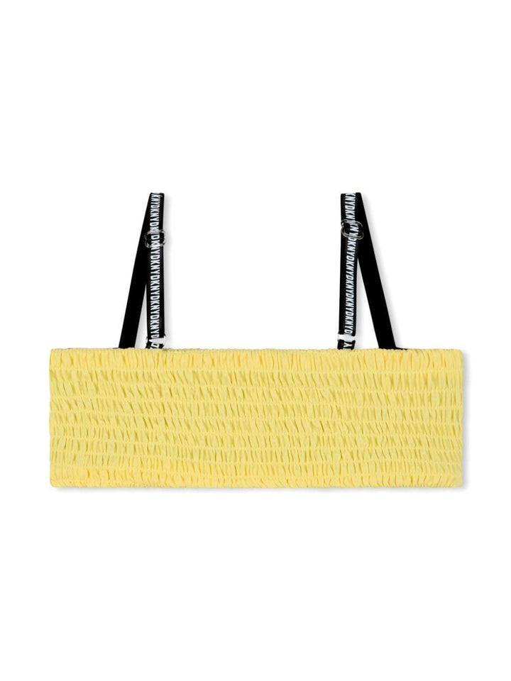 Set bikini giallo bambina
