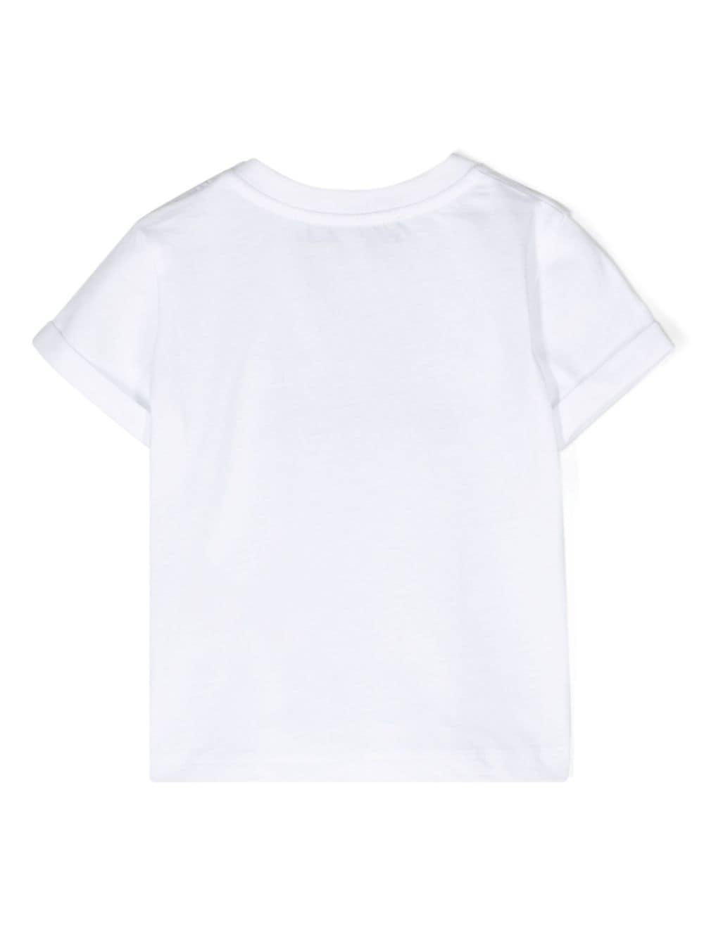 T-shirt bianca neonato