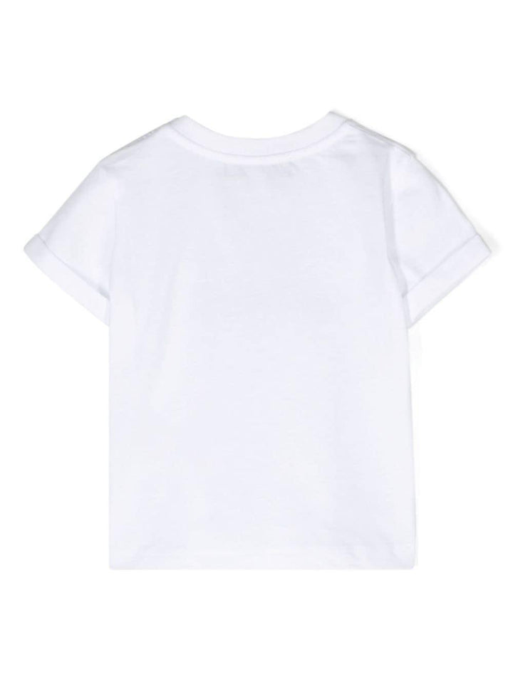 T-shirt bianca neonato