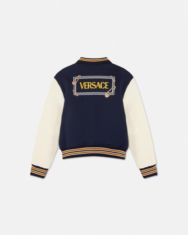 giubbino blu bambino 10199911A14908 6UD30 VERSACE 