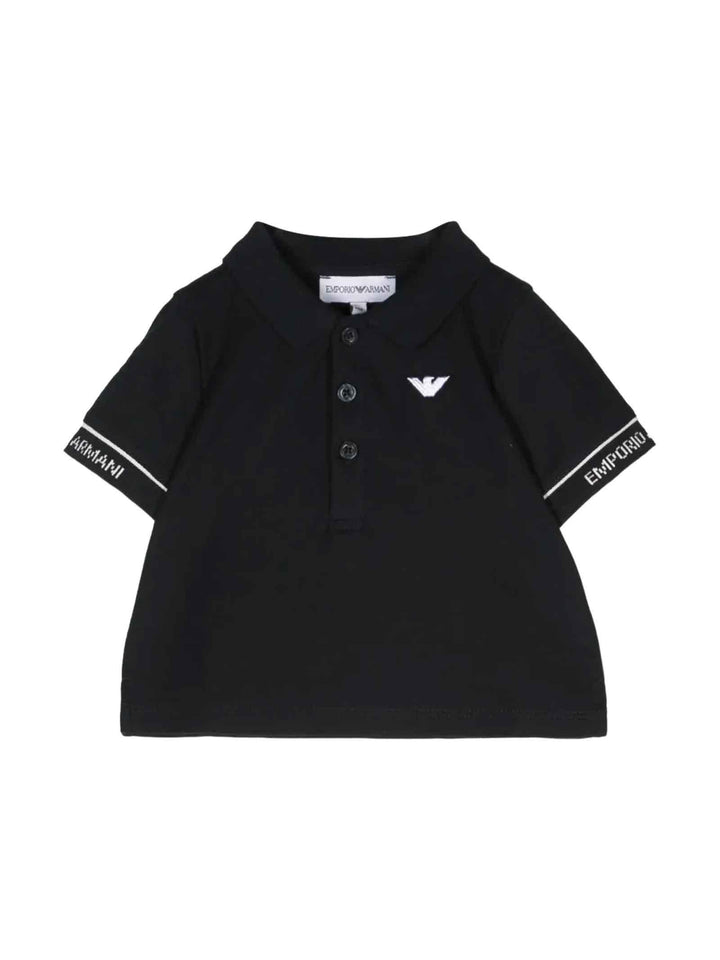 Polo blu neonato