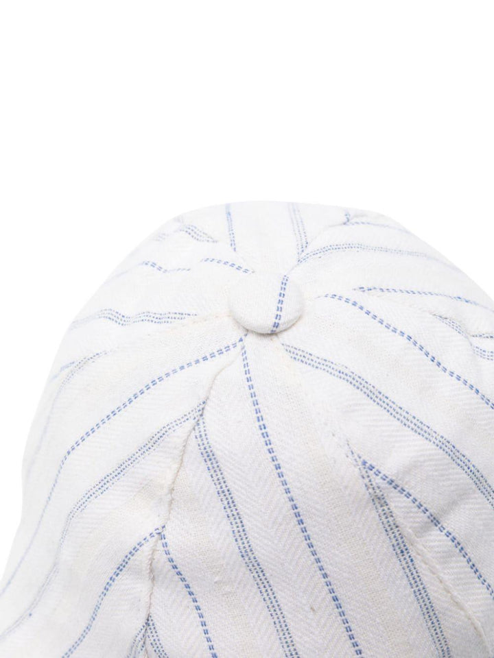 Berretto neonato bianco/blu