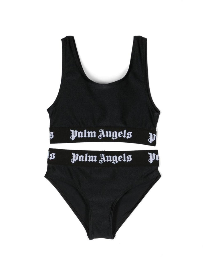 Bikini donna nero PGFE002C99JER001 1010 PALM ANGELS KIDS 
