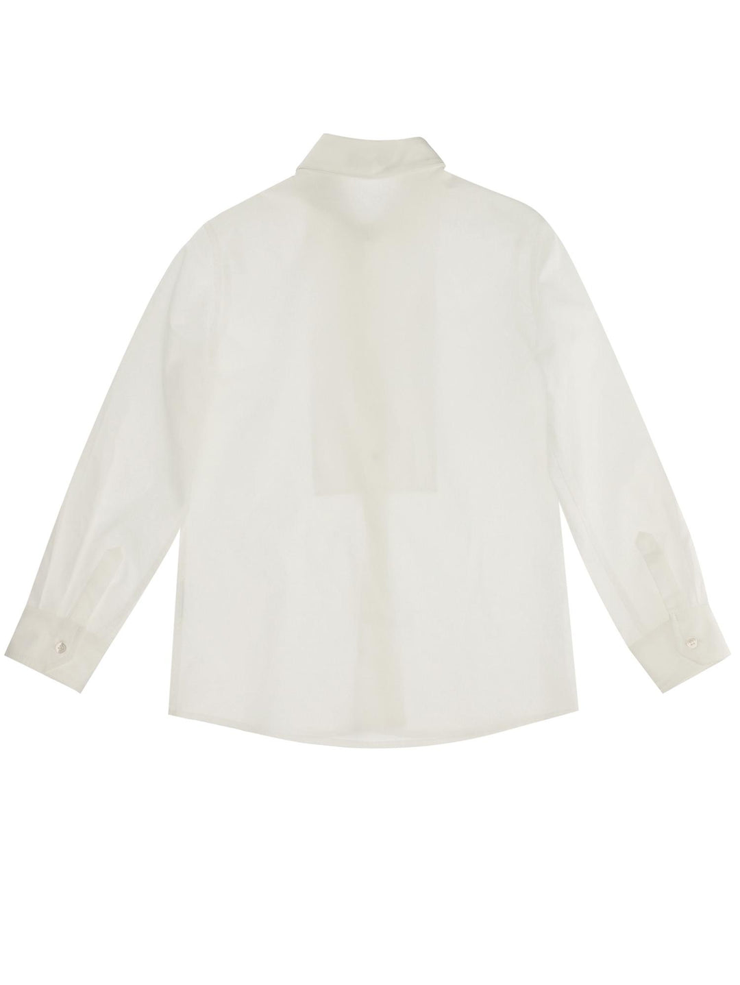 Camicia bianca classica bambino 25B3032153 0099 Monnalisa kids 