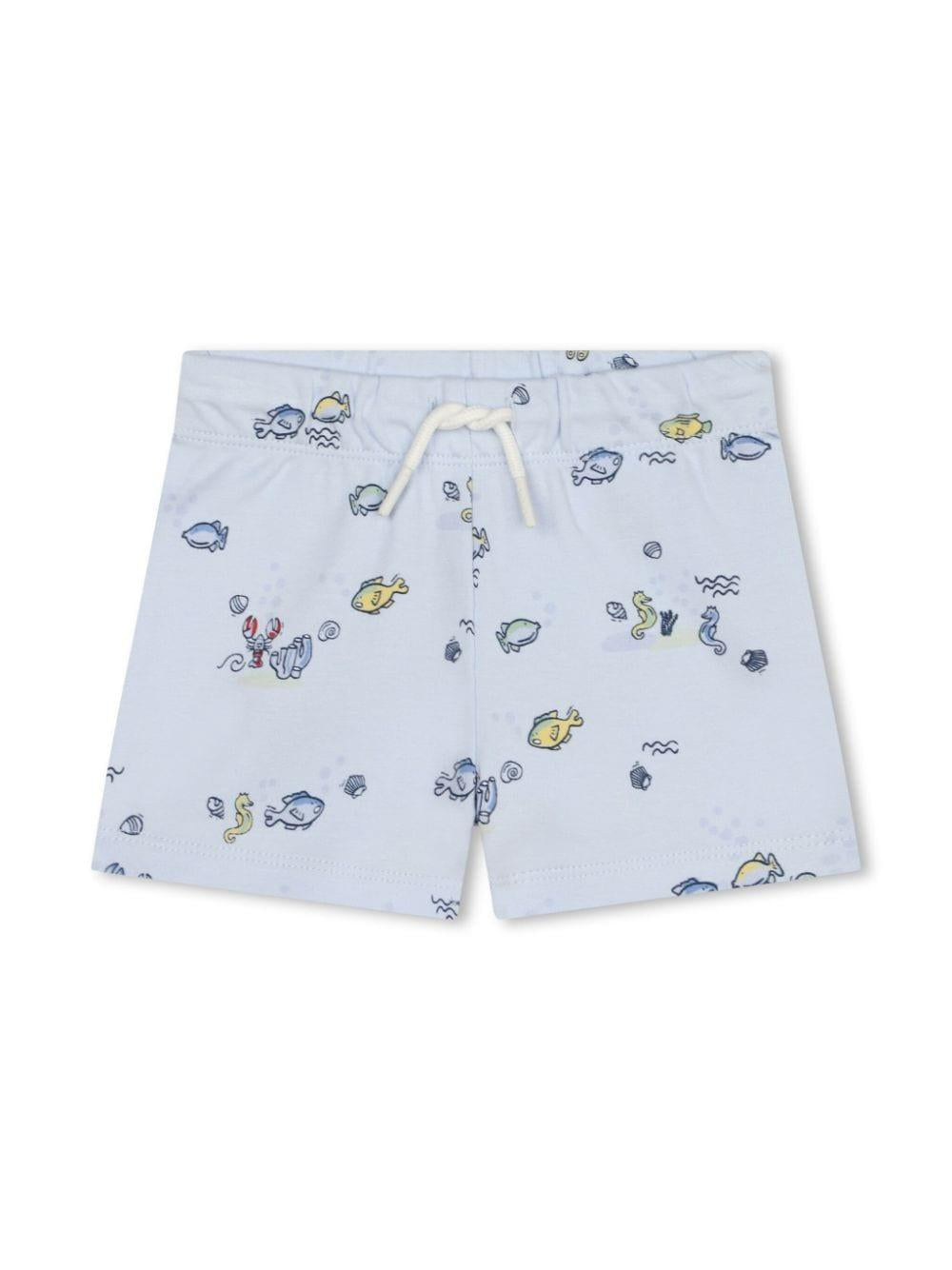 Set neonato azzurro cielo K60064 10P KENZO KIDS 