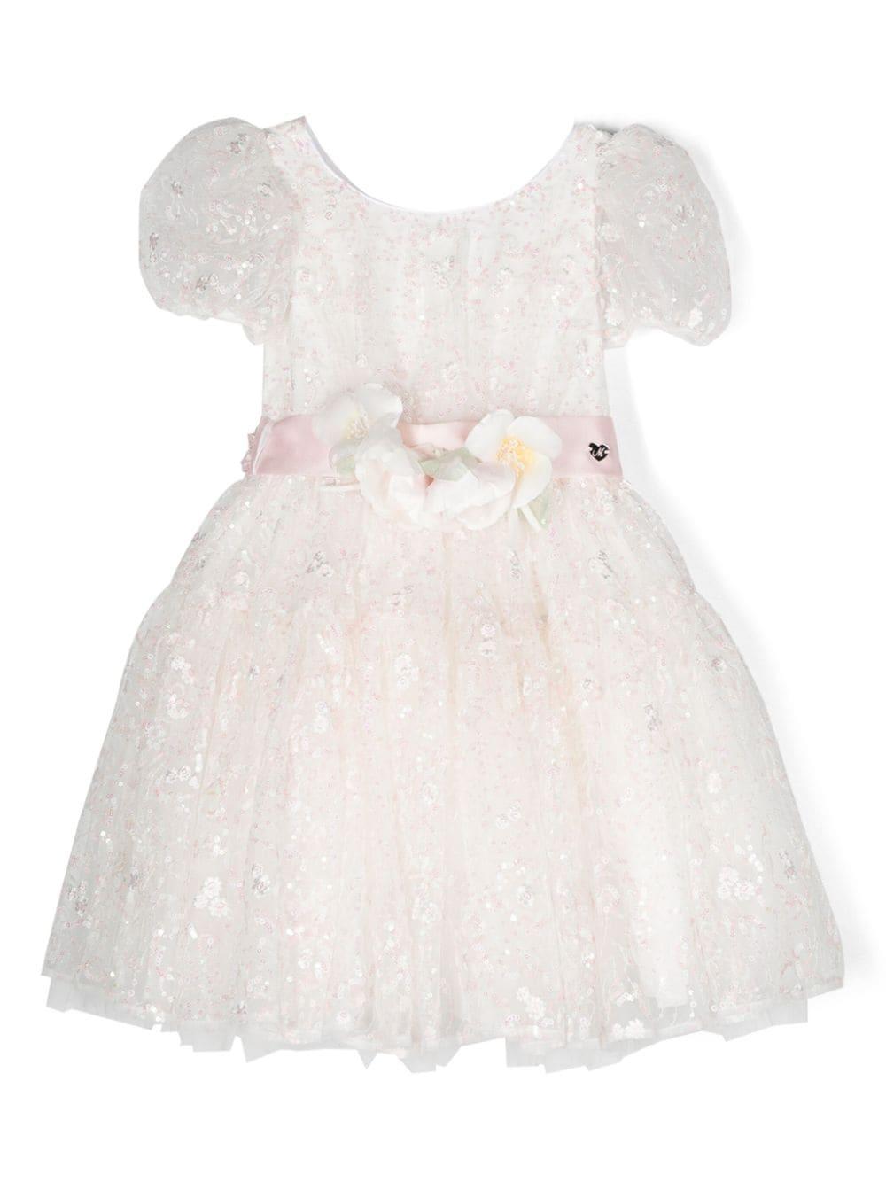 Abito bambina rosa chiaro