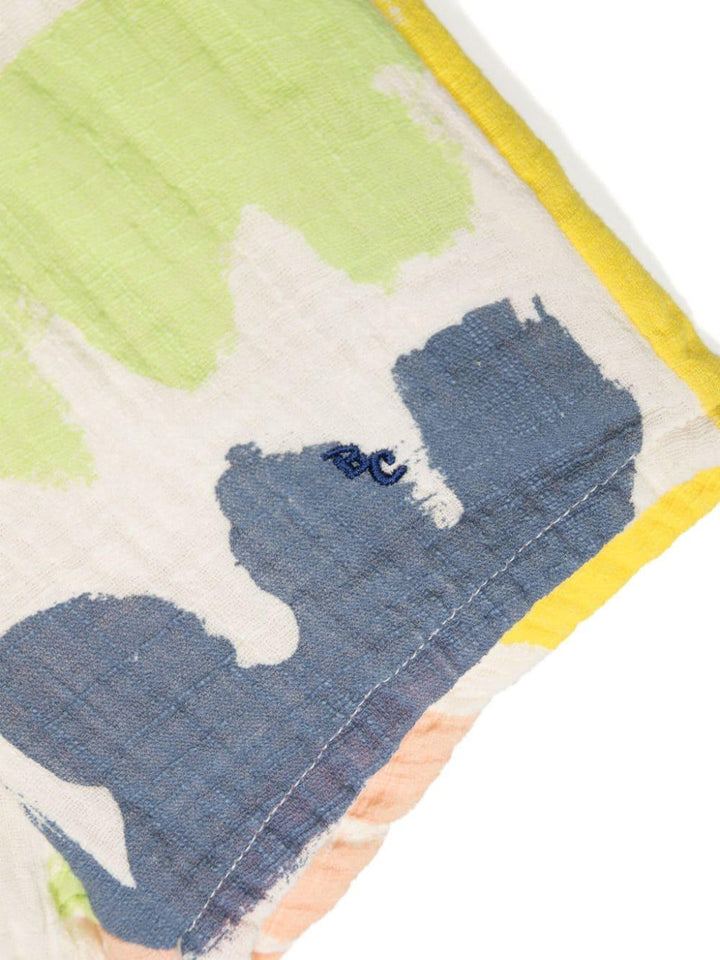 Shorts bianco/multicolore neonata