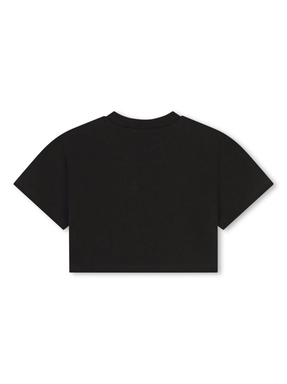 t-shirt nera bambina
