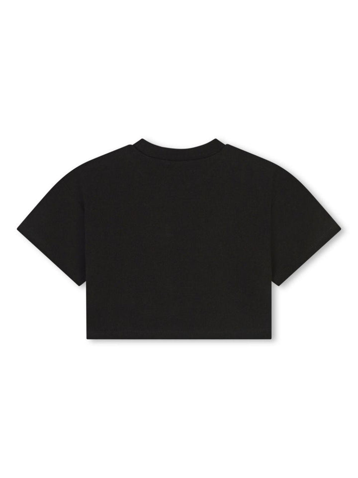 t-shirt nera bambina