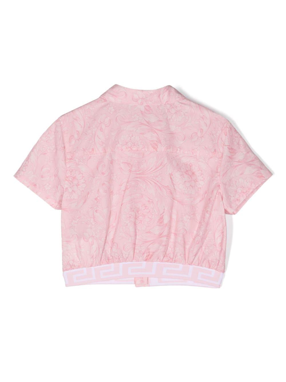 Camicia rosa bambina