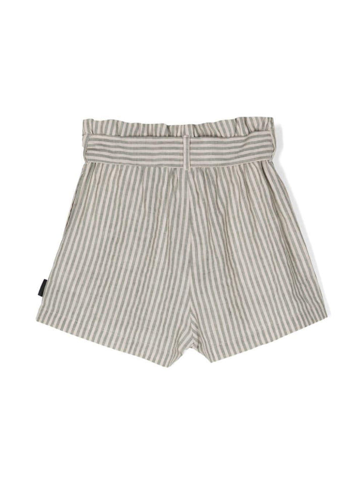 shorts righe bambina