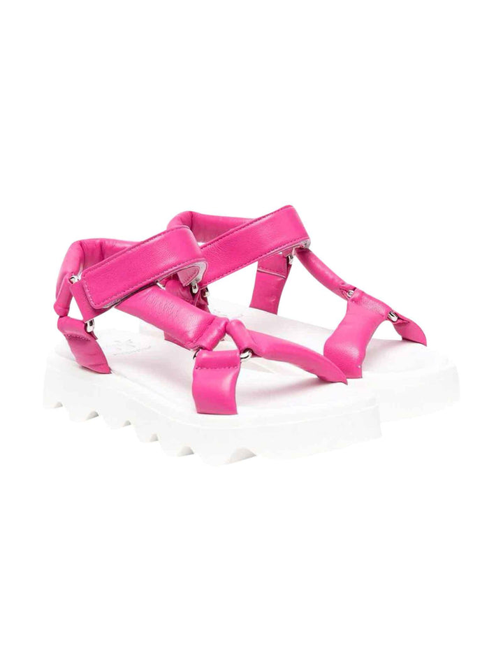 Sandali fucsia bambina