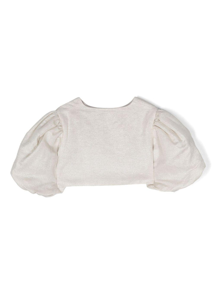 Blazer beige bambina