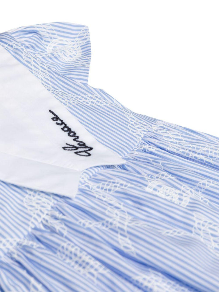 Abito blu neonata