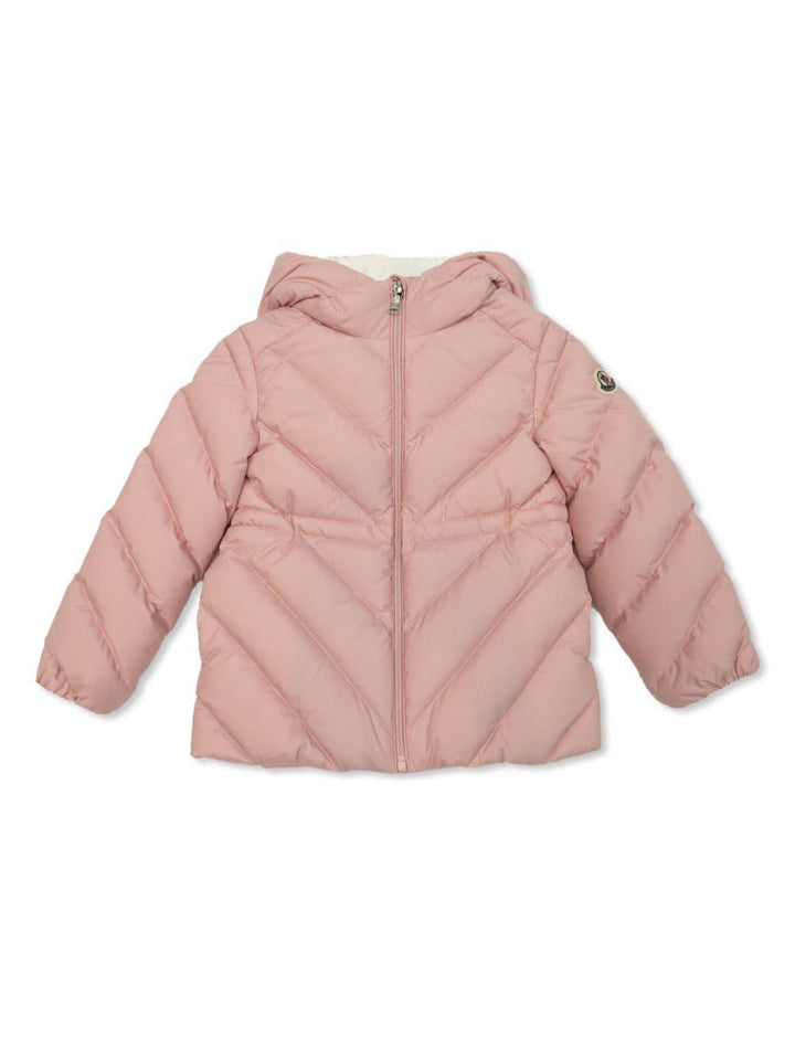 Piumino rosa neonata