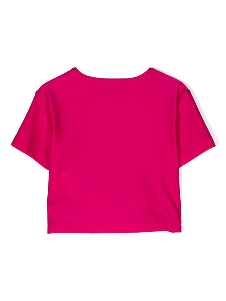 T-shirt fucsia bambina